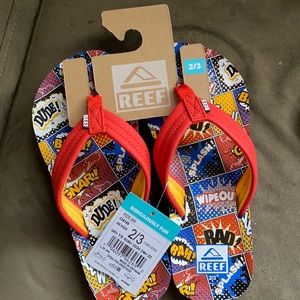 Kids Ahi Reef flip flop